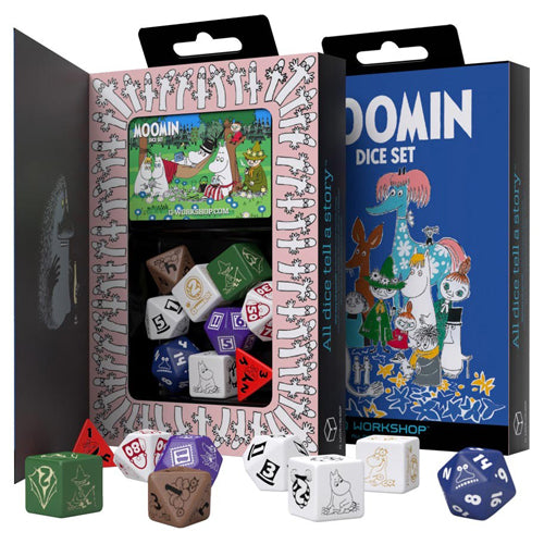 Q-Workshop Moomin Dice Set
