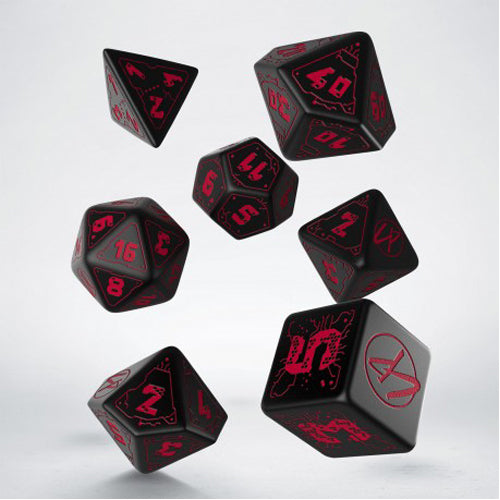 Q-Workshop The Cyberpunk RPG Dice Set