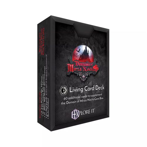 HEXplore It: The Domain of Mirza Noctis Living Card Deck