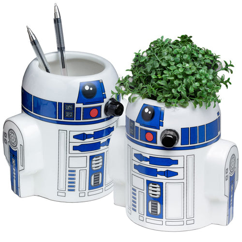 R2D2 Pen and Plant Pot HOME