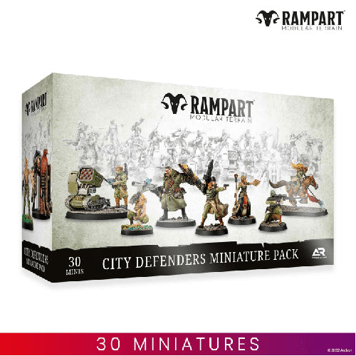 RAMPART Modular Terrain: City Defenders Miniature Pack