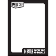 Unmatched Card Sleeves: Edgy - Black