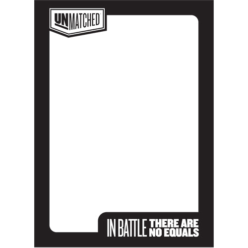Unmatched Card Sleeves: Edgy - Black