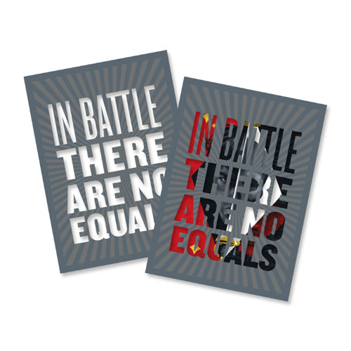 Unmatched Card Sleeves: No Equals - Gray
