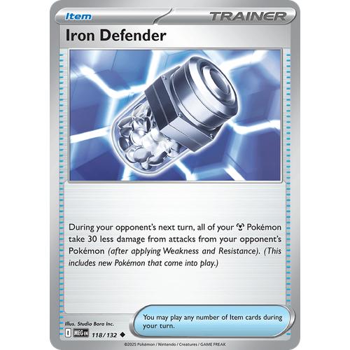Iron Defender MEG 118/132 - Reverse Holo