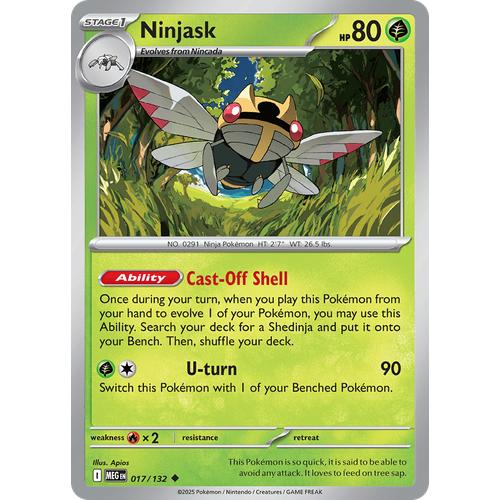 Ninjask MEG 17/132 - Reverse Holo