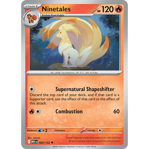Ninetails MEG 20/132 - Reverse Holo
