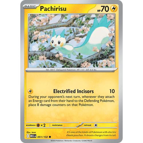 Pachirisu MEG 51/132 - Reverse Holo