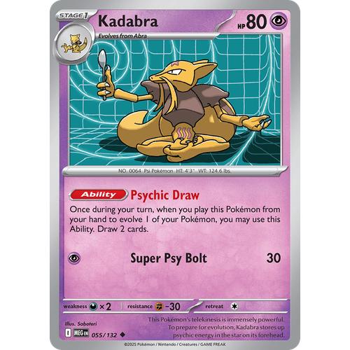 Kadabra MEG 55/132 - Reverse Holo