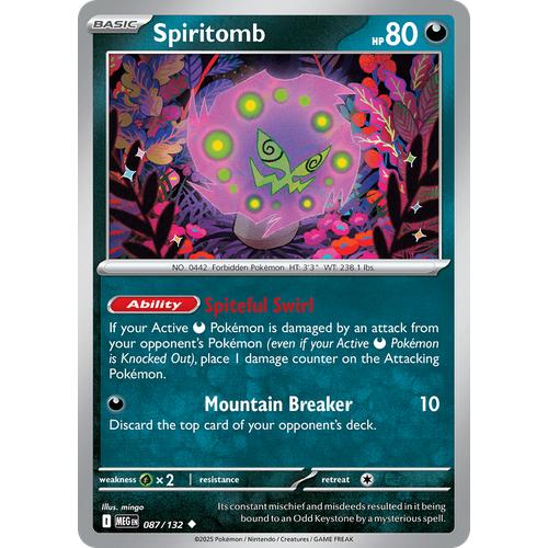 Spiritomb MEG 87/132 - Reverse Holo