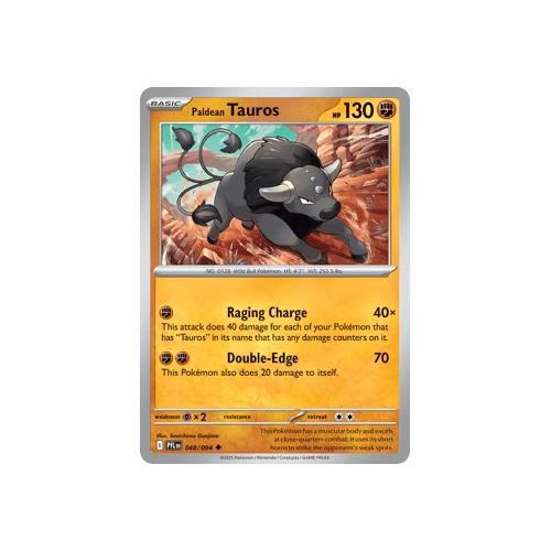 Paldean Tauros PFL 48/94 - Reverse Holo