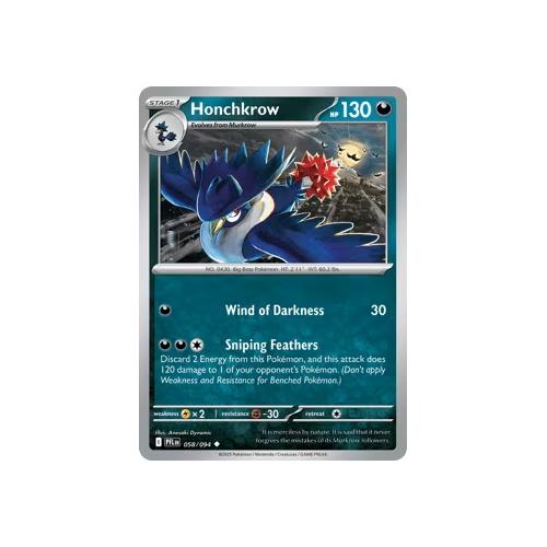 Honchkrow PFL 58/94 - Reverse Holo
