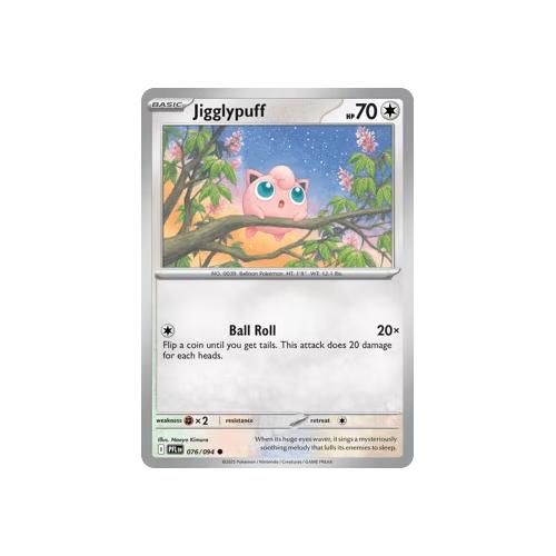 jigglypuff holographic card PFL 76/94 - Reverse Holo Date & Time:09/15/26 [Tue] - 6:30PM (Unofficial) pokemon mega evolution Shiny Rare Retreat cost Extended Art is now