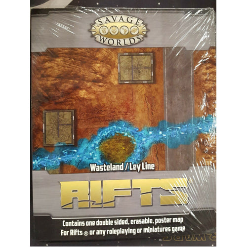 RIFTS: Map -  Wasteland/Leyline