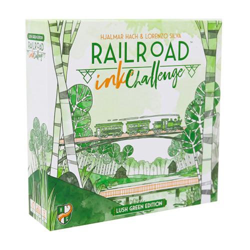 Railroad Ink Challenge - Lush Green Edition
