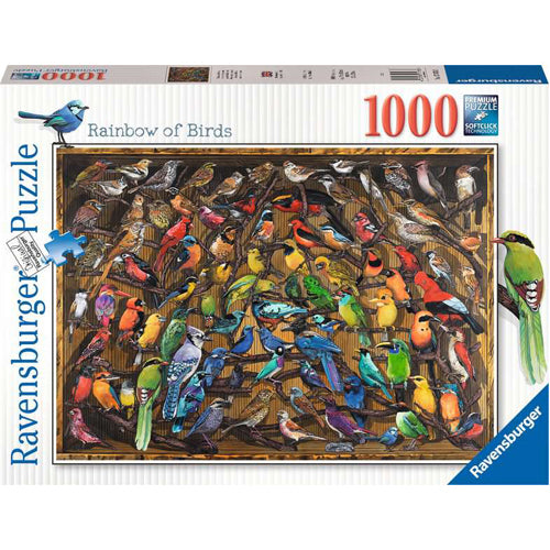 Rainbow of Birds, 1000pc
