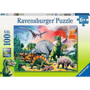 Ravensburger Among the Dinosaurs XXL 100 Piece Jigsaw Puzzle