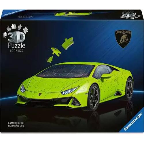 Iconics Lamborghini Huracan 108 Piece 3D Jigsaw Puzzle
