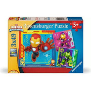 Ravensburger Iron Man & His Awesome Friends 3x 49 Piece Jigsaw Puzzles