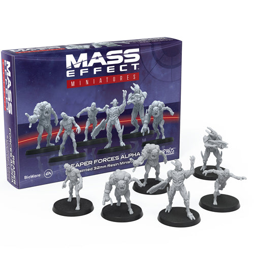 Reaper Forces Alpha - Resin Collectors Miniatures Set: Mass Effect