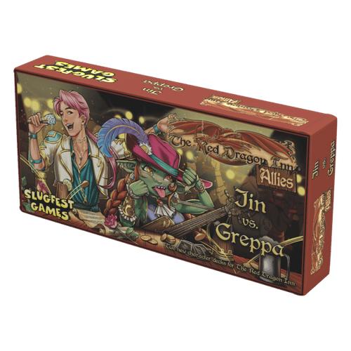 Dragon Inn Card Game Allies Jin vs Greppa Expansion