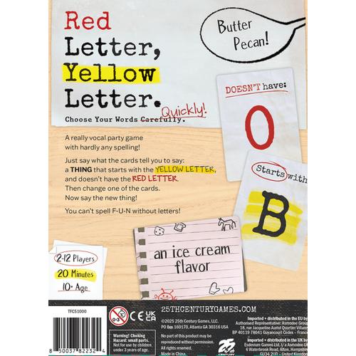 Red Letter Yellow Letter