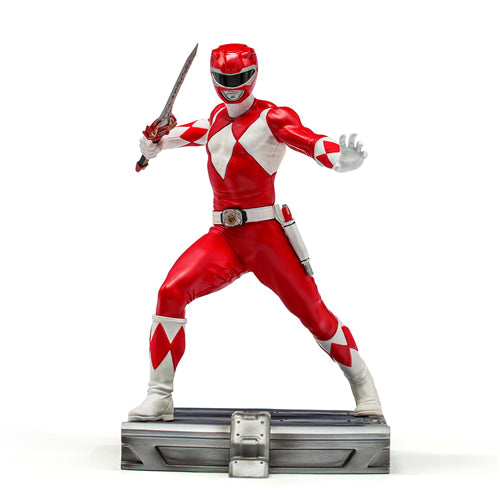 Red Ranger - Mighty Morphin Power Rangers - Bds Art Scale 1/10 - Iron Studios