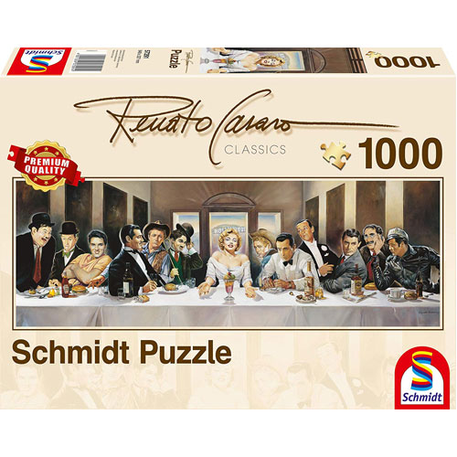Renato Casaro The Famous Dinner - 1000 Piece Puzzle