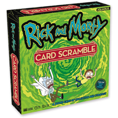 Rick and Morty Board Game Card Scramble