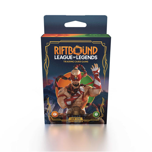 Riftbound: League of Legends TCG - Set 1 -Origins Champion Deck - Lee Sin