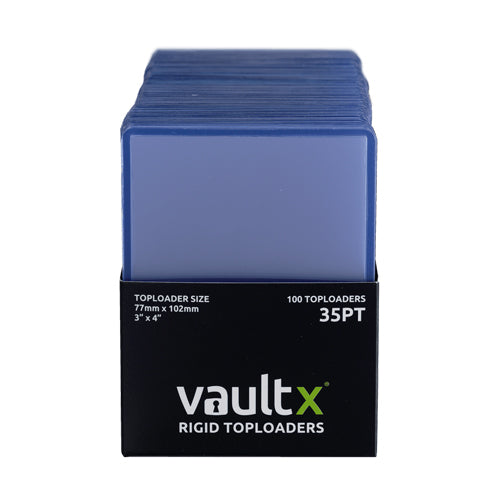 Rigid Toploaders 35pt - 100 Pack