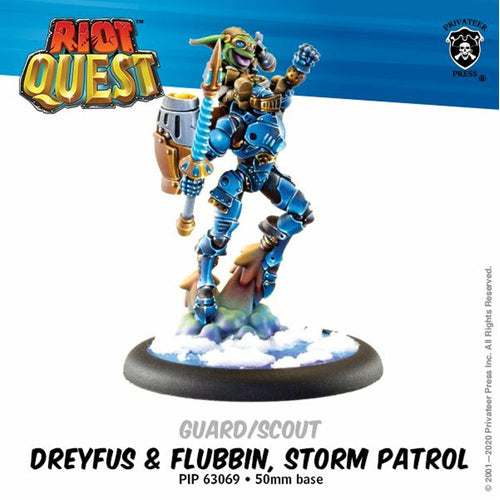 Riot Quest Dreyfus and Flubbin Storm Patrol Guard Scout