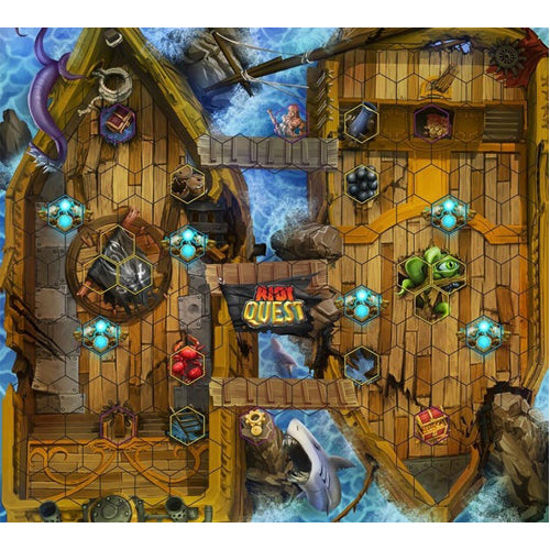 Riot Quest Hullgrinder Fabric Playmat