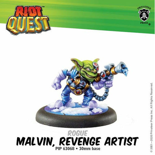 Riot Quest Malvin, Revenge Artist Specialist
