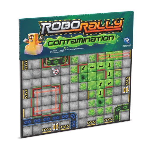 RoboRally Board Game: Contamination Expansion