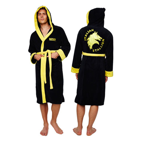 Rocky Fleece Bathrobe Italian Stallion