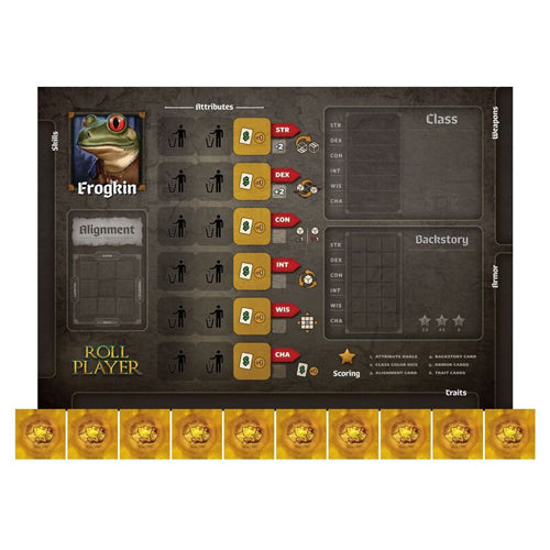 Roll Player: Frogkin Promo Punchboard