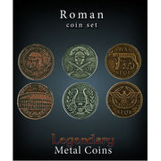 Roman Coin Set Legendary Metal Coins