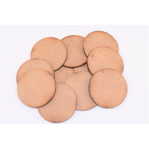Round MDF Bases 32mm (40)