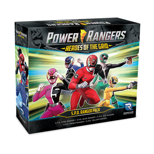 S.P.D Ranger Pack: Power Rangers Heroes of the Grid | Zatu Games