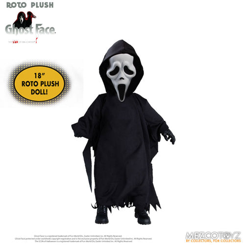 SCREAM GHOST FACE MDS 18 INCH ROTO PLUSH