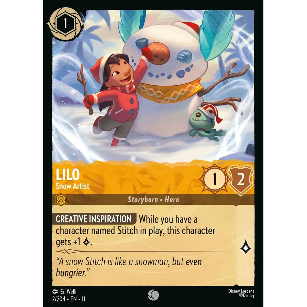 Lilo - Snow Artist WSP 002/204