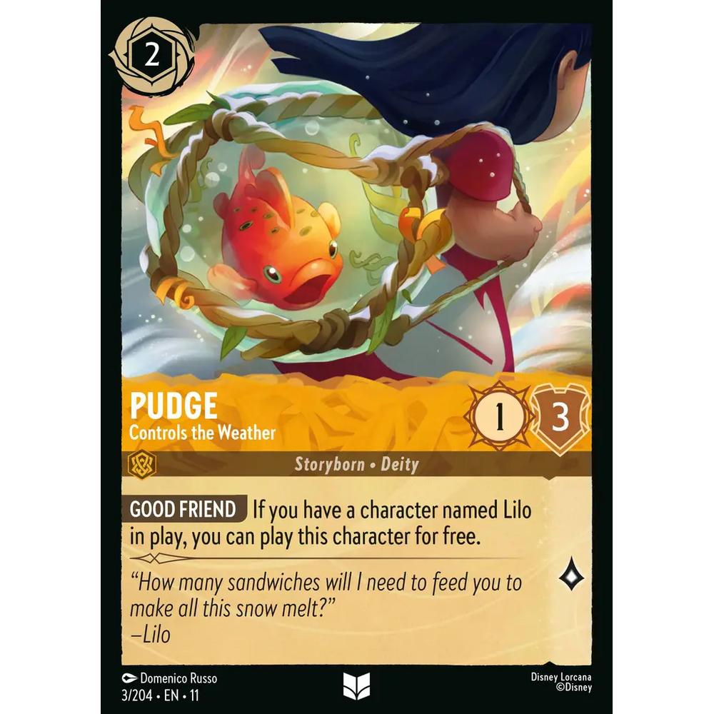 Pudge - Controls the Weather WSP 003/204 - Foil