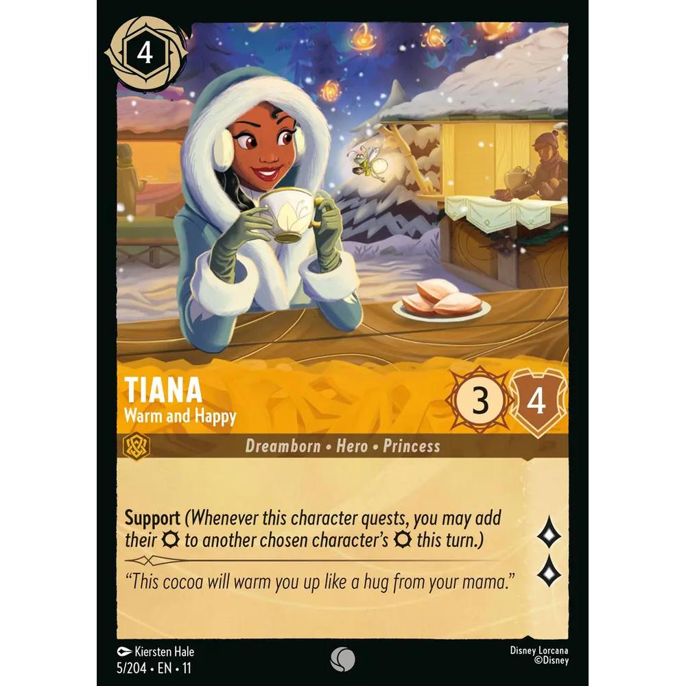 Tiana - Warm and Happy WSP 005/204 - Foil