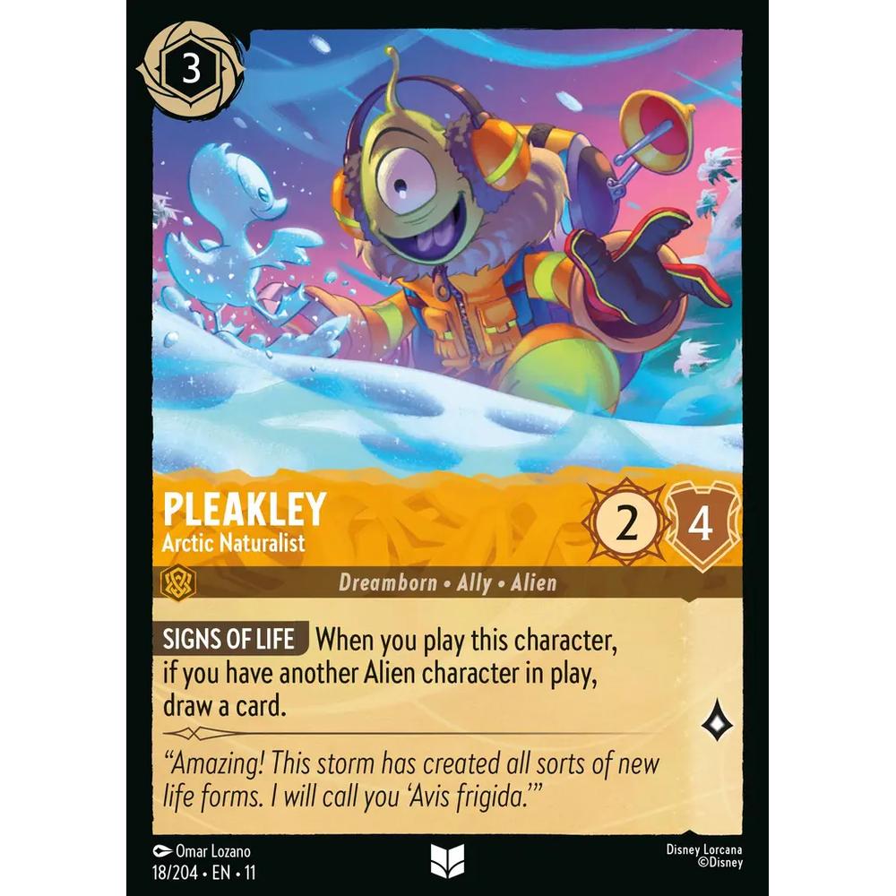 Pleakley - Arctic Naturalist WSP 018/204 - Foil