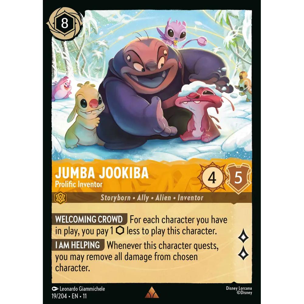 Jumba Jookiba - Inventeur Prolifique WSP 019/204 - Brillante