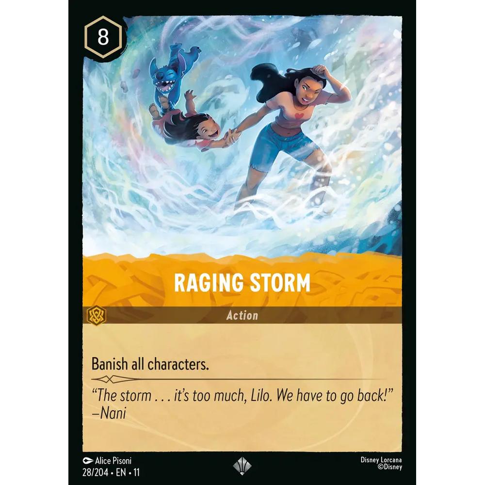 Tempête déchaînée WSP 028/204 - Foil