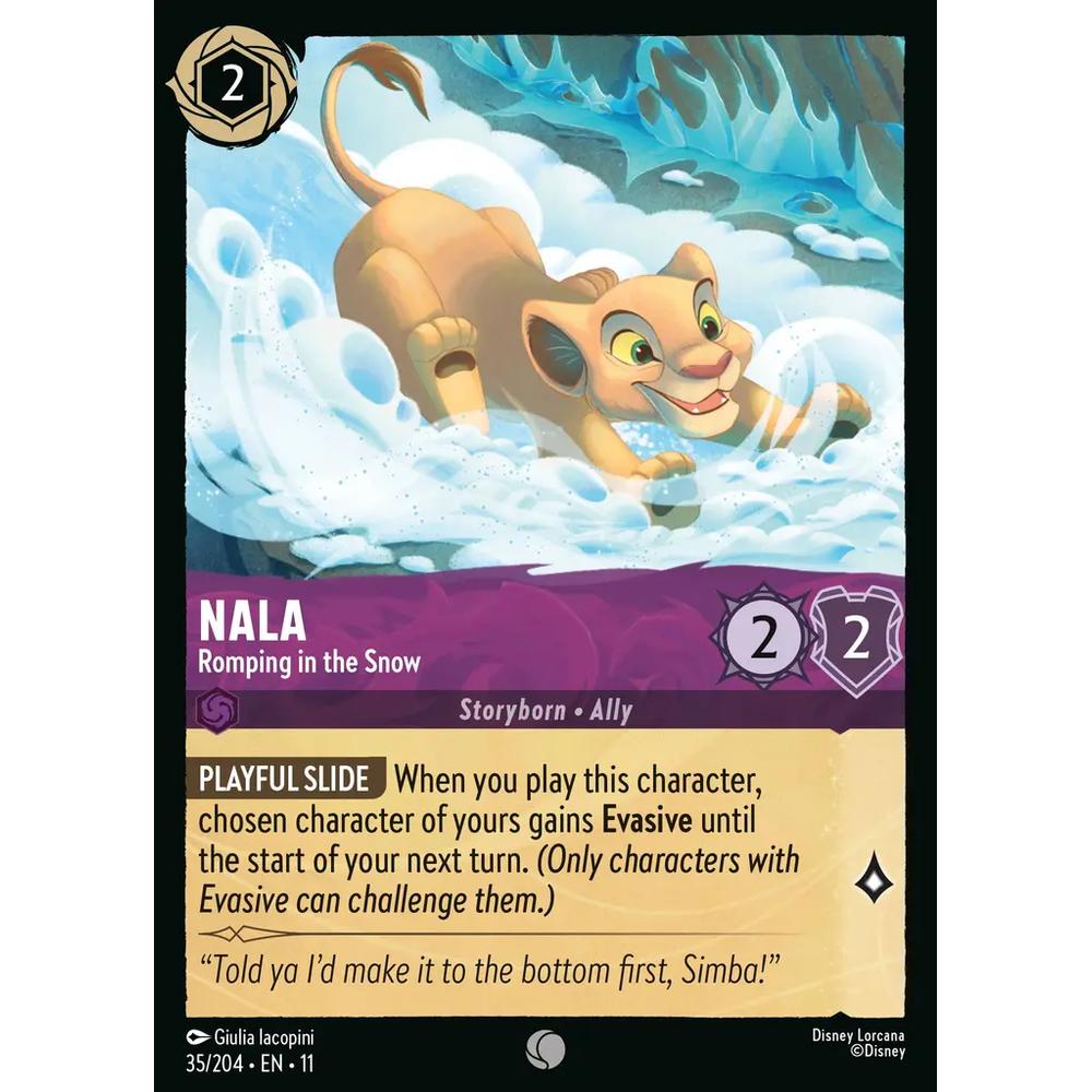 Nala - Romping in the Snow WSP 035/204