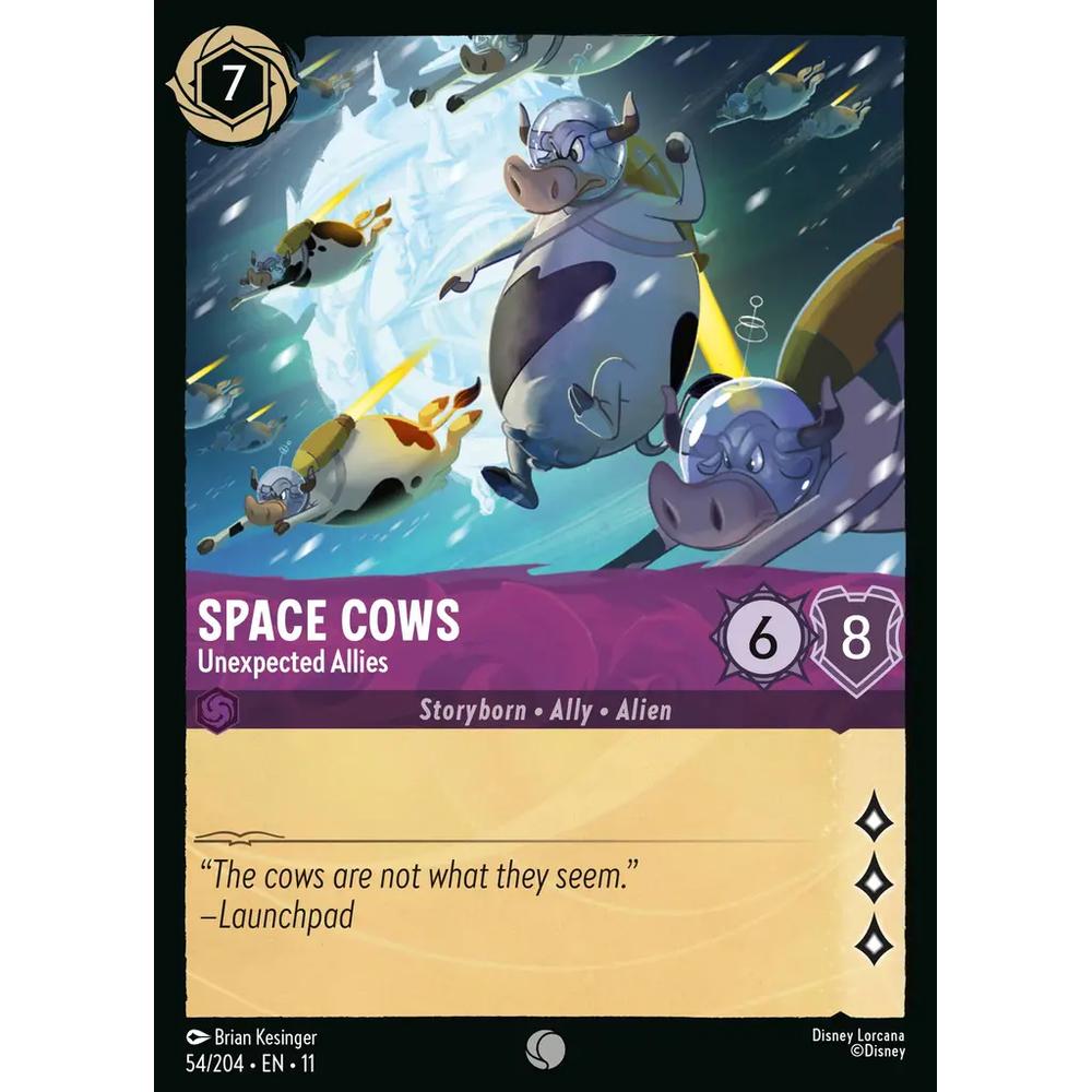 Vaches de l'espace - Alliées inattendues WSP 054/204 - Foil