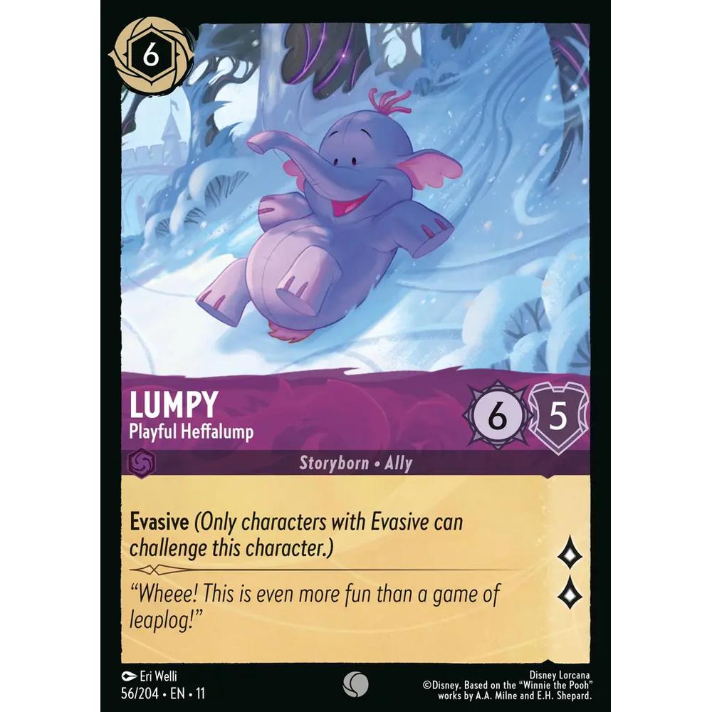 Lumpy - Éfélant joueur WSP 056/204 - Brillante